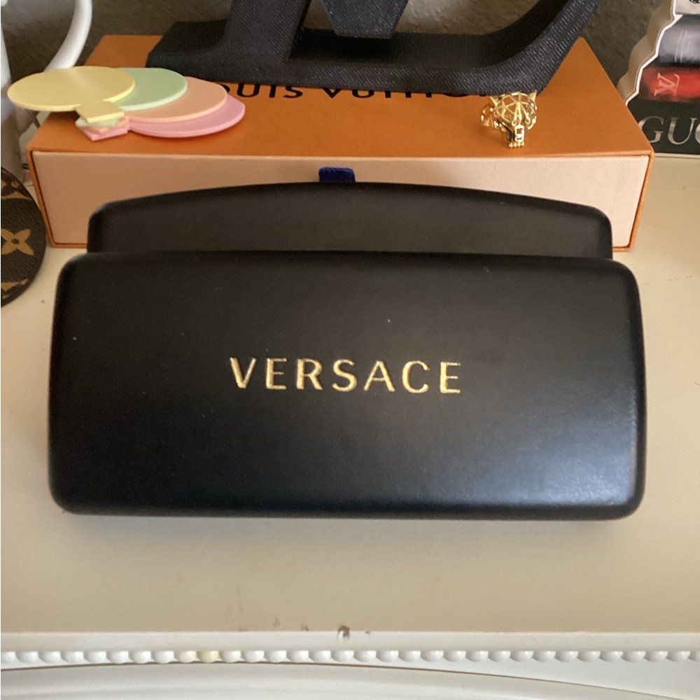 Versace Black Sunglasses Case - Picture 5 of 6